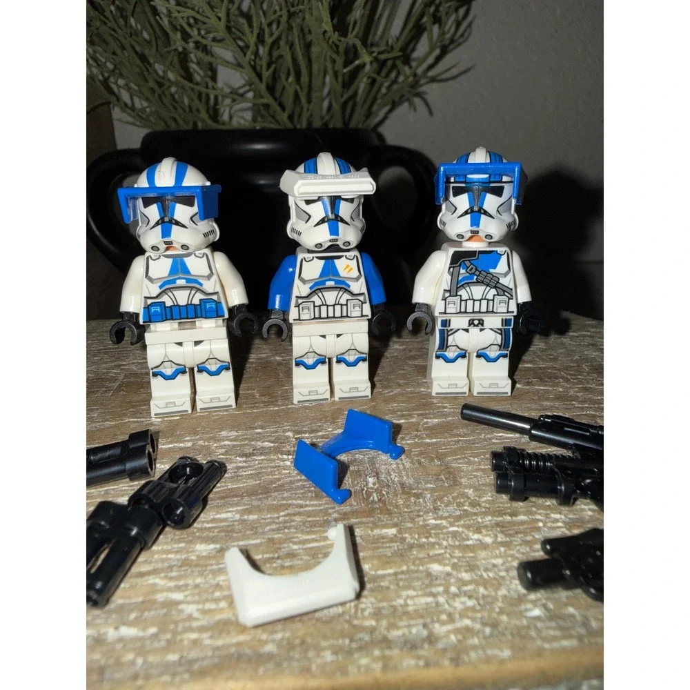 LEGO Star Wars 501st Legion Minifigures Captain Rex Officer Specialist Lot